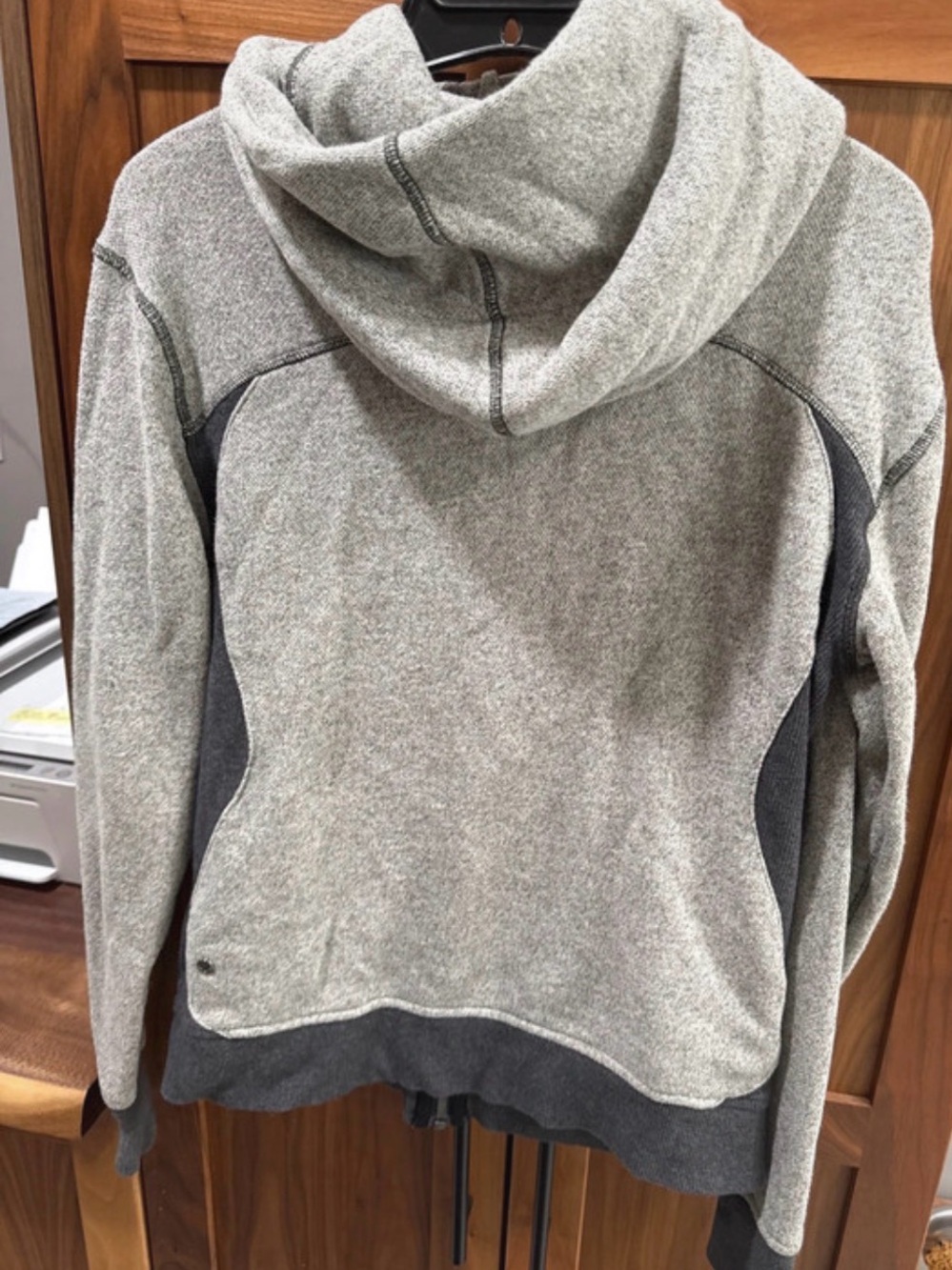 lululemon athletica Heather Gray scuba Hoodie - Picture 2 of 4